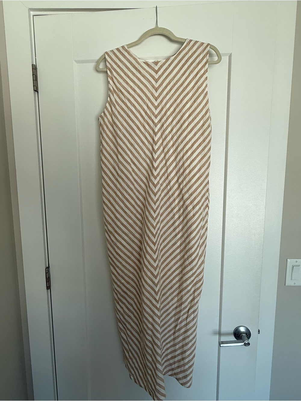 Everlane Linen Bias Cut Dress